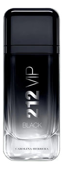 CAROLINA HERRERA 212 VIP BLACK PERFUME MASCULINO 100ML EDP - EAU DE PARFUM