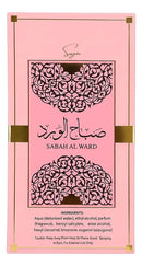AL WATANIAH SABAH AL WARD SUGAR PERFUME ÁRABE FEMININO 100ML EDP - EAU DE PARFUM